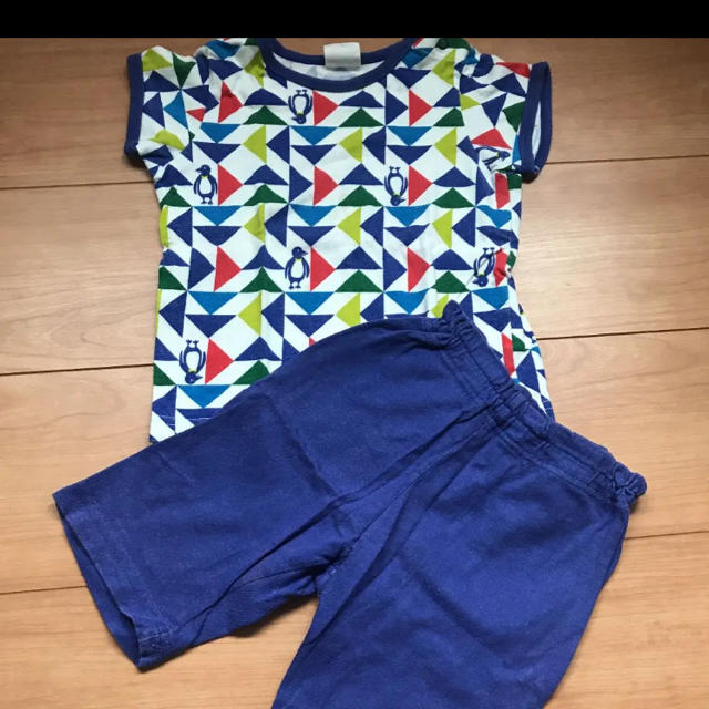 BREEZE(ブリーズ)のブリーズ　90センチ   ペンギンパジャマ夏 キッズ/ベビー/マタニティのキッズ服男の子用(90cm~)(パジャマ)の商品写真