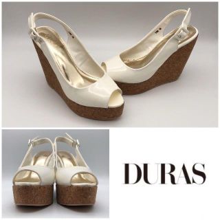 デュラス(DURAS)の『asa♡様』専用ページ DURAS パンプス ウエッジソール 36 未使用(ハイヒール/パンプス)