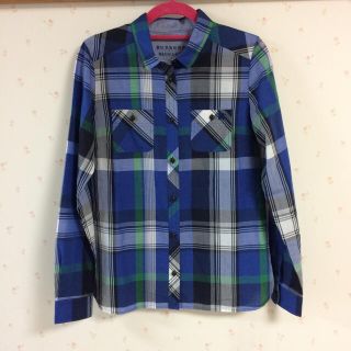 バーバリー(BURBERRY)のバーバリーブルーレーベル チェックシャツ(シャツ/ブラウス(長袖/七分))