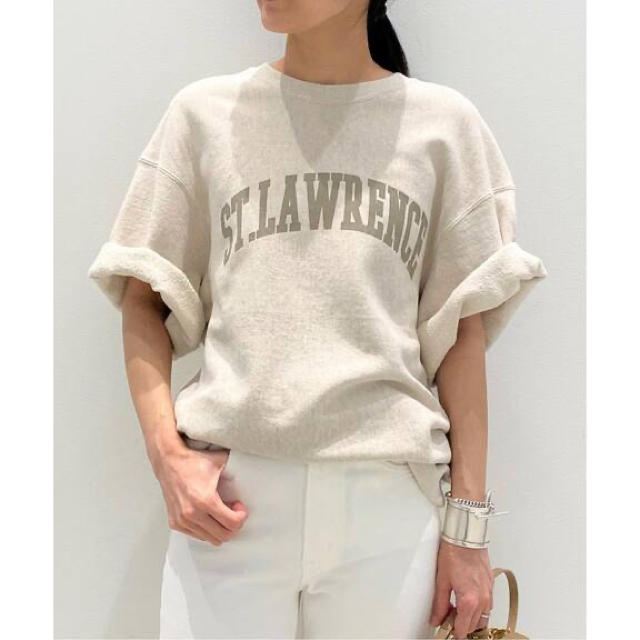 AMERICANA/アメリカーナ3/4 Sleeve Sweat プルオーバー-