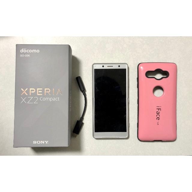 スマートフォン本体美品！simフリー！おまけ付きXperia XZ2 Compact SO-05k