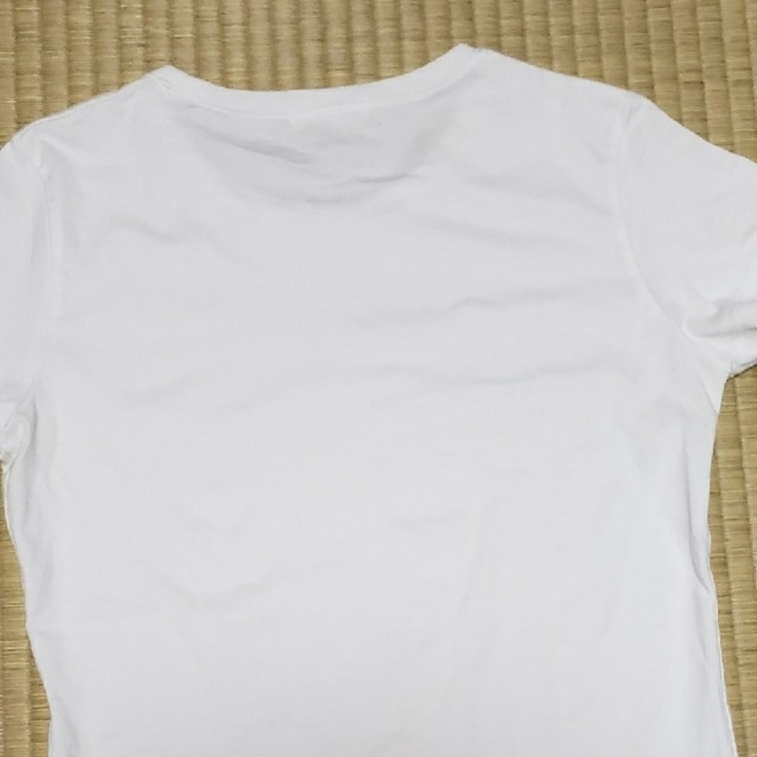 NATURAL BEAUTY BASIC(ナチュラルビューティーベーシック)の白色Tシャツ レディースのトップス(Tシャツ(半袖/袖なし))の商品写真