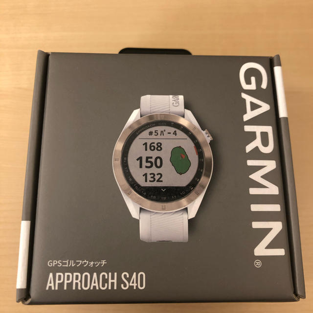 【新品】GARMIN approach s40 ホワイト