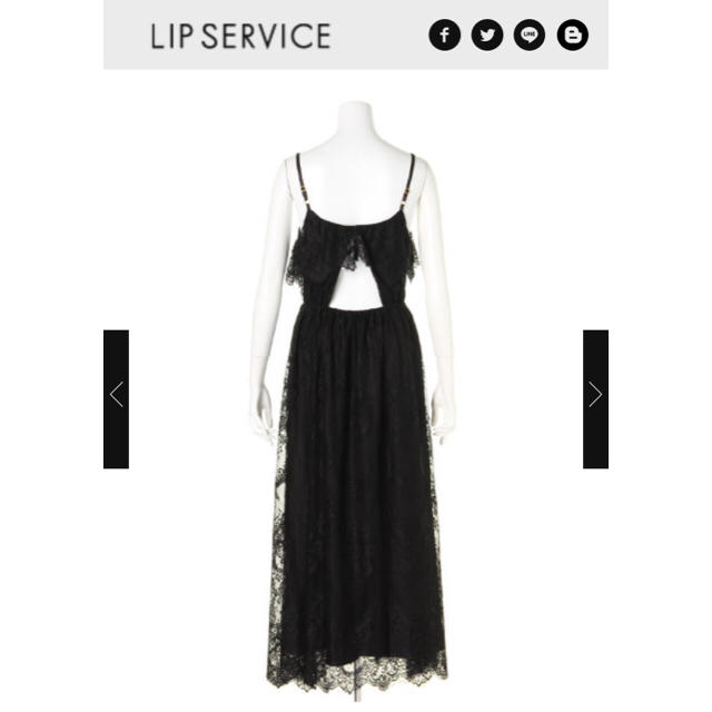 LIP SERVICE(リップサービス)のLIP SERVICE♡新品 ワンピース レディースのワンピース(ロングワンピース/マキシワンピース)の商品写真