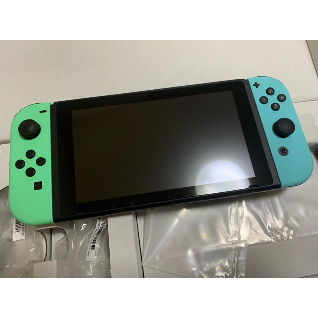 Switch本体どうぶつの森梱包版