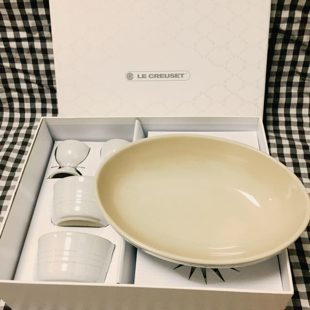 【ル・クルーゼ】ペア・テーブルウェア・セット （皿など）【LE CREUSET】