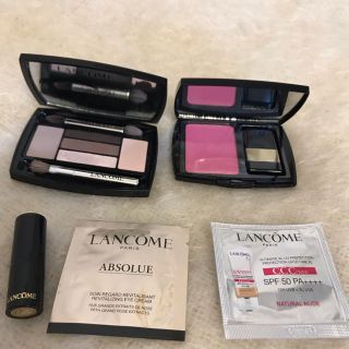 ランコム(LANCOME)のランコム　クリスマスコフレ　リップ　チーク　アイシャドウ　(アイシャドウ)