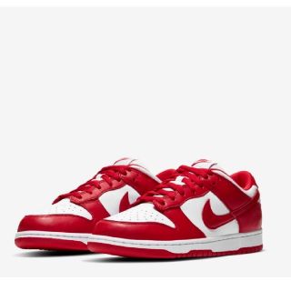 ナイキ(NIKE)のNIKE DUNK LOW SP UNIVERSITY RED 27.0cm(スニーカー)