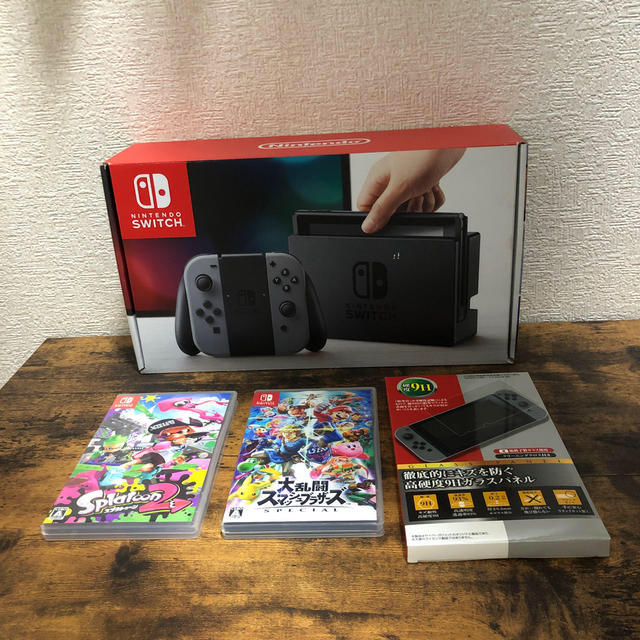 Nintendo Switch JOY-CON グレー 本体  HAC-S-KA家庭用ゲーム機本体