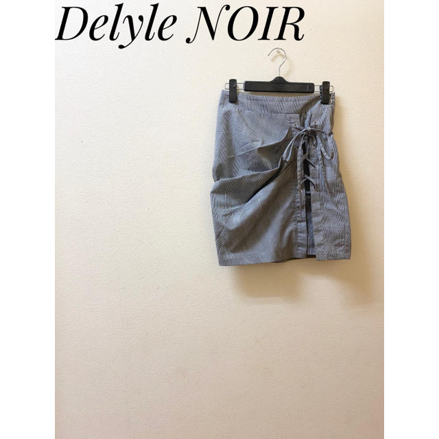 Delyle NOIR(デイライルノアール)の【美品】Delyle NOIR チェック柄 スカート レディースのスカート(ミニスカート)の商品写真