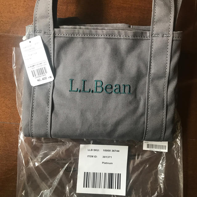 L L Bean L L Bean グローサリートート プラチナの通販 By Sally S Shop エルエルビーンならラクマ