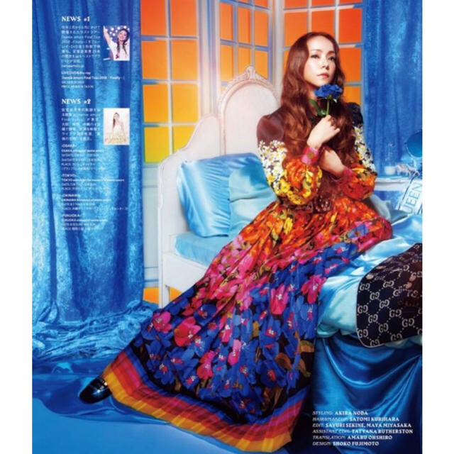 GUCCI - 安室奈美恵さん着用GUCCIグッチ レインボーフローラ GUCCI - 安室奈美恵さん着用GUCCIグッチ レインボーフローラ