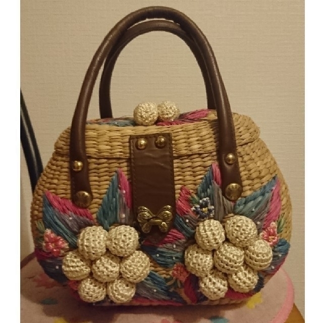 【美品】ANNA SUI ❤️ カゴバッグ