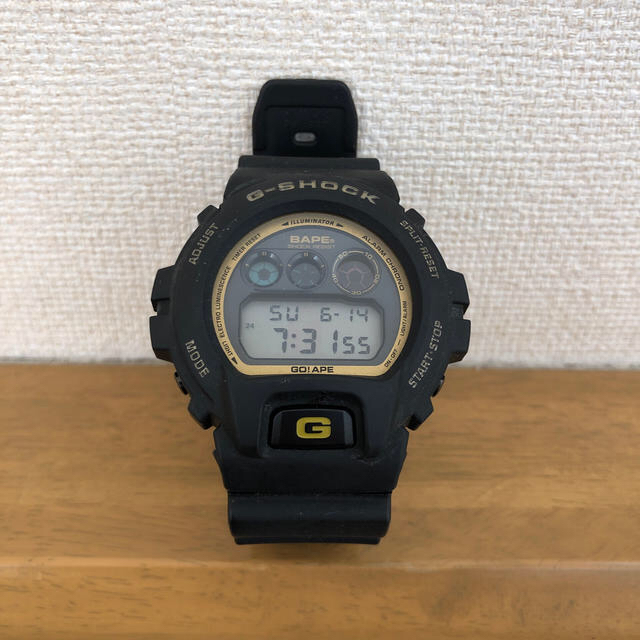 A BATHING APE(アベイシングエイプ)のAPEコラボG-SHOCK メンズの時計(腕時計(デジタル))の商品写真