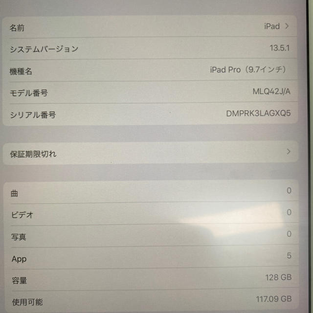 iPad Pro (9.7インチ) Wi-Fi Cellular 128GB