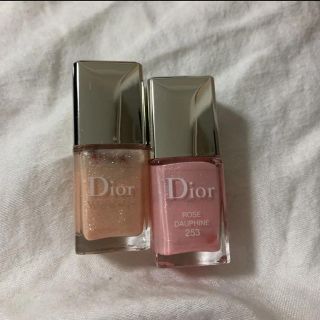 ディオール(Dior)のDior ヴェルニ 2本セット　243ゲイシャピンク　253ドーフィネピンク(マニキュア)