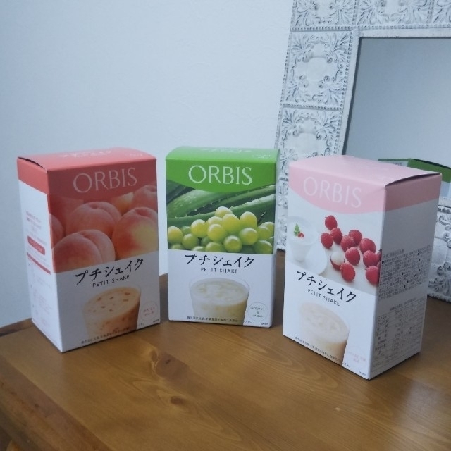 ORBIS(オルビス)のORBIS　プチシェイク　3種×2袋　6袋セット　ダイエット　匿名配送 コスメ/美容のダイエット(ダイエット食品)の商品写真