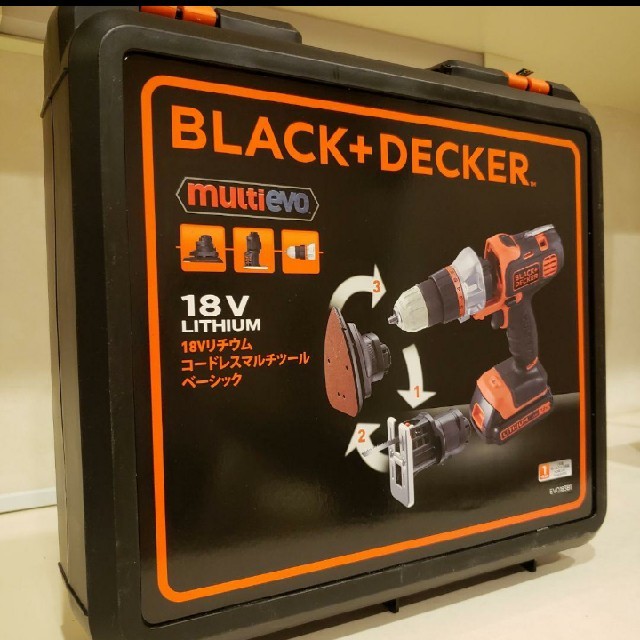 ブラックアンドデッカー マルチツール ベーシック 18V EVO183B # www
