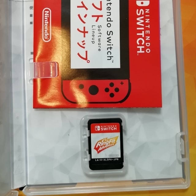 Nintendo Switch(ニンテンドースイッチ)の☆ニンテンドースイッチ☆リングフィットアドベンチャー☆中古品☆アルコール消毒済☆ エンタメ/ホビーのゲームソフト/ゲーム機本体(家庭用ゲームソフト)の商品写真