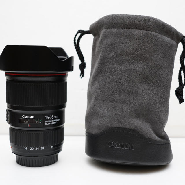 Canon EF16-35mm F4L IS USM 美品・送料無料・おまけつき