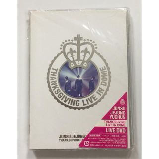 ジェイワイジェイ(JYJ)のJYJ☆THANKSGIVING　LIVE　IN　DOME DVD ☆東方神起(ミュージック)