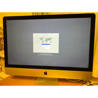 マック(Mac (Apple))のiMac Retina 5K 27-inch MK462J/A Late2015(デスクトップ型PC)