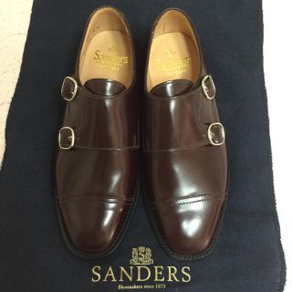 サンダース(SANDERS)の★れん様専用★SANDERSダブルモンクストラップ(ローファー/革靴)