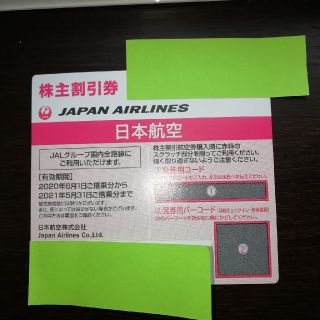 【ふう様専用】JAL 日本航空の株主優待券　株主割引券　(その他)