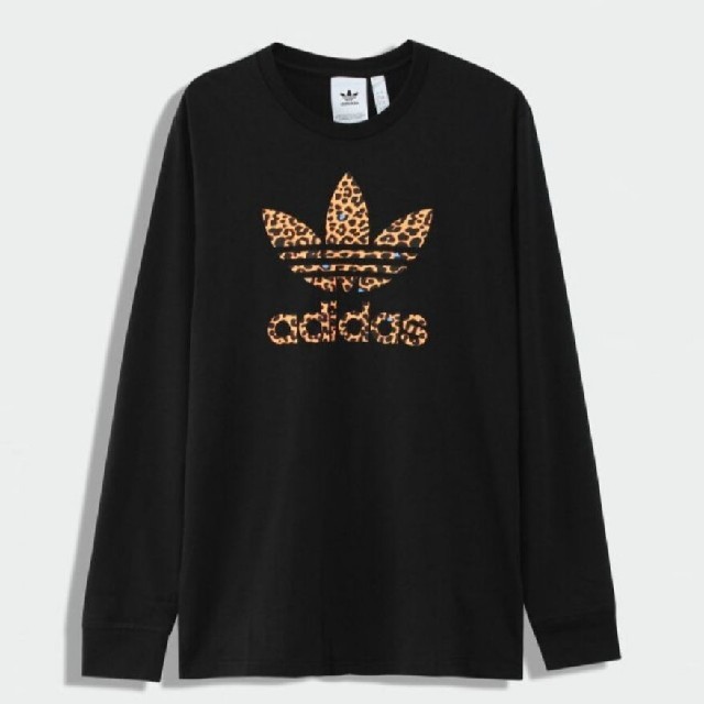 adidas(アディダス)の新品未使用　アディダスオリジナルス　長袖Tシャツ　レオパード メンズのトップス(Tシャツ/カットソー(七分/長袖))の商品写真