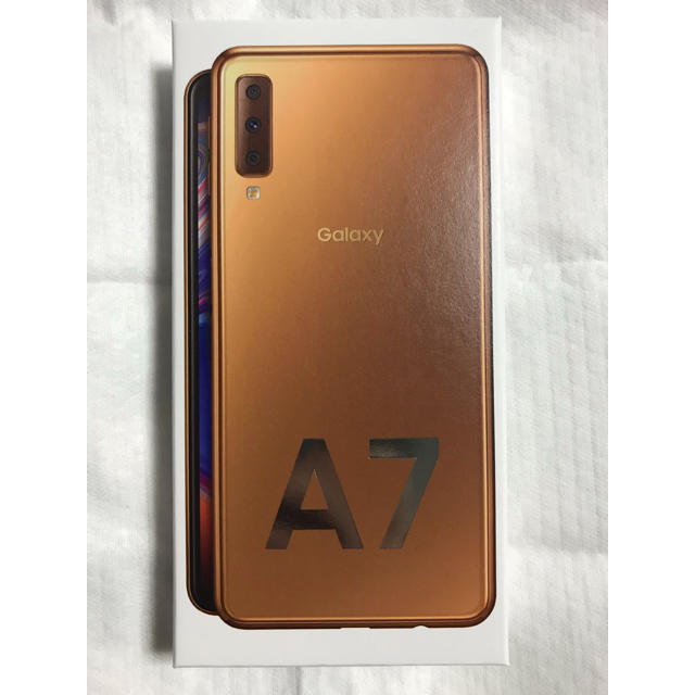 Galaxy A7 ゴールド 64 GB SIMフリー