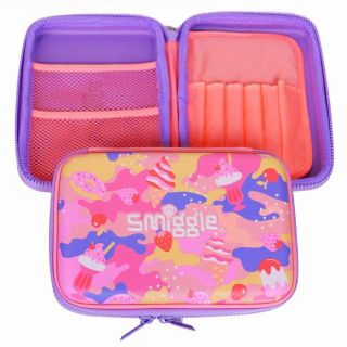 筆箱 ペンケース ハードジップ 新品 smiggle スミグル 大容量(ペンケース/筆箱)