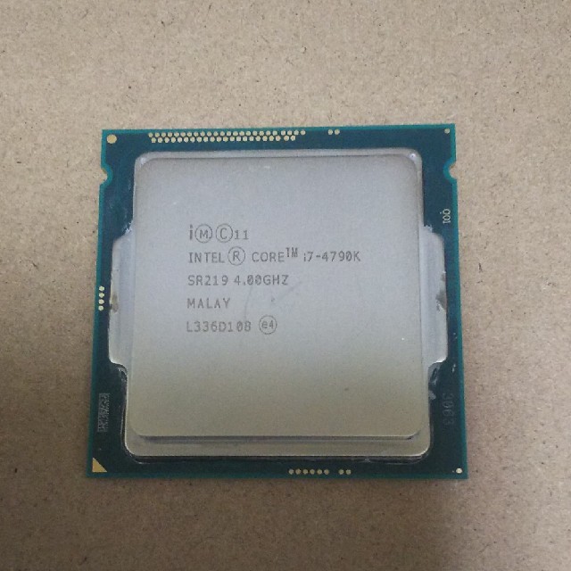 CPU  i7 4790k