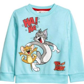 エイチアンドエム(H&M)のトムとジェリー トレーナー スウェット 120 130(Tシャツ/カットソー)