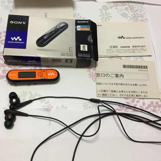 動作品★SONY NW-E044 8GB ソニー ウォークマン WALKMAN