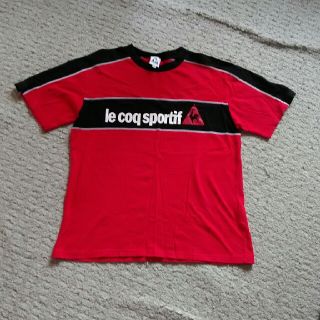 ルコックスポルティフ(le coq sportif)の男児160Ｔシャツ赤(Tシャツ/カットソー)