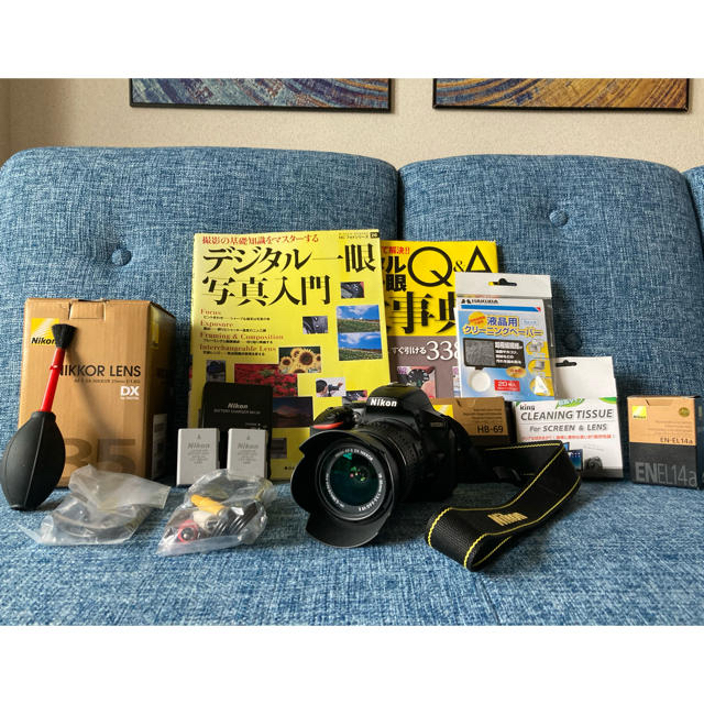 【美品＋オマケ多数！！】Nikon D5500 ★Wi-Fi搭載・動画撮影可能