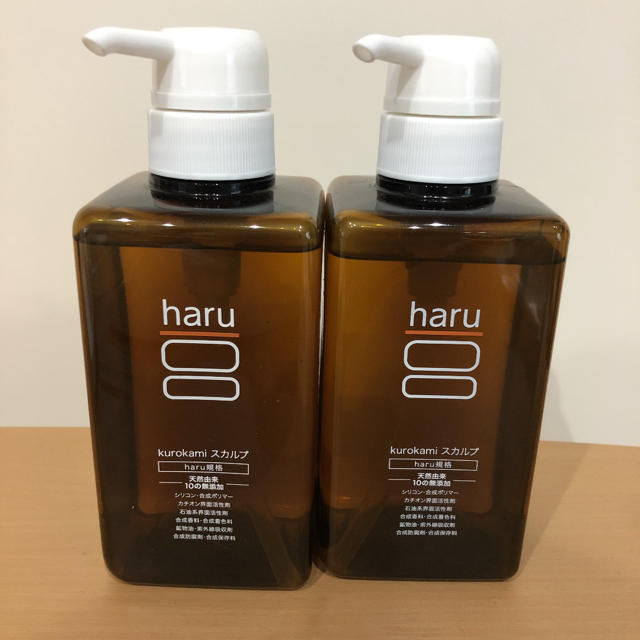 haru kurokamiスカルプ  400ml 2本　シャンプー