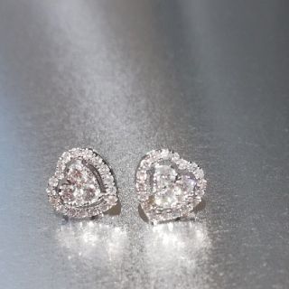 ポンテヴェキオ(PonteVecchio)の0.6ct ダイヤモンド k18 wg ピアス(ピアス)