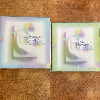 【値下げ】モーツァルト療法　CD2枚セット　頭の良くなる　癒し　クラシック(クラシック)