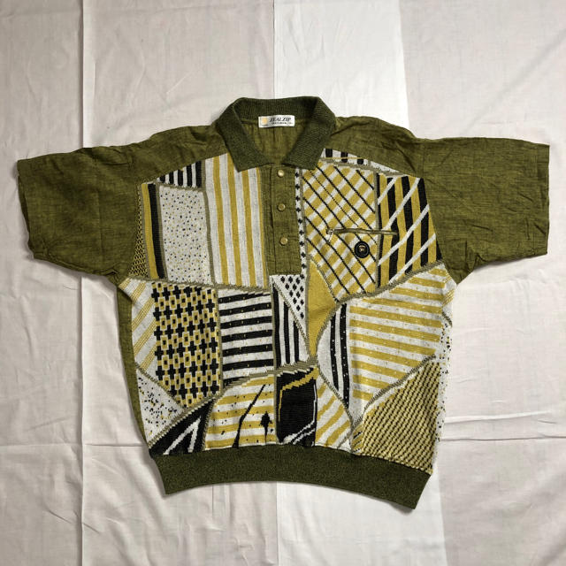 Pattern S/S Pull Over Shirt