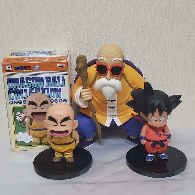 ドラゴンボール コレクション 亀仙人 クリリン 孫悟空 フィギュア