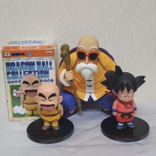 バンプレスト(BANPRESTO)のドラゴンボール コレクション 亀仙人 クリリン 孫悟空 フィギュア (フィギュア)