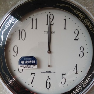 シチズン(CITIZEN)の新品CITIZENシチズン　電波掛時計ネムリーナクライス(掛時計/柱時計)
