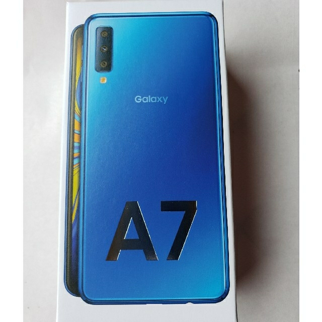 新品未開封　Galaxy A7 ブルー 64 GB SIMフリー