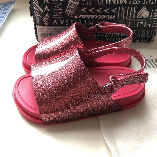 melissa(メリッサ)の【Mini Melissa】キッズ用サンダル 13.5cm ミニメリッサ キッズ/ベビー/マタニティのベビー靴/シューズ(~14cm)(サンダル)の商品写真