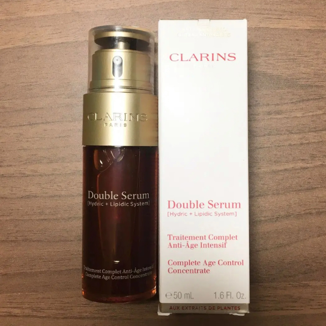 CLARINS(クラランス)の専用　新品未開封　クラランス　ダブルセーラム　50ml コスメ/美容のスキンケア/基礎化粧品(美容液)の商品写真