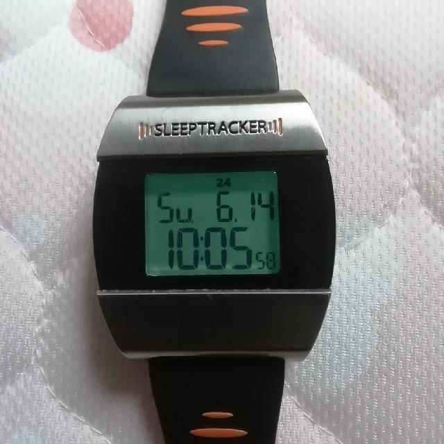 スリープトラッカーPRO 日本語説明書付　SREEPTRACKER　振動目覚まし メンズの時計(腕時計(デジタル))の商品写真