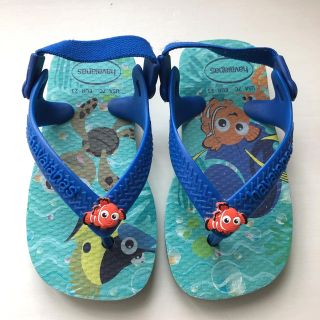 ハワイアナス(havaianas)の【havaianas】ファインディングニモ キッズサンダル13cm ハワイアナス(サンダル)