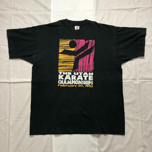 1990’s “KARATE” Printed T-Shirt