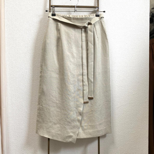TONAL リネン風タイトスカート レディースのスカート(ひざ丈スカート)の商品写真